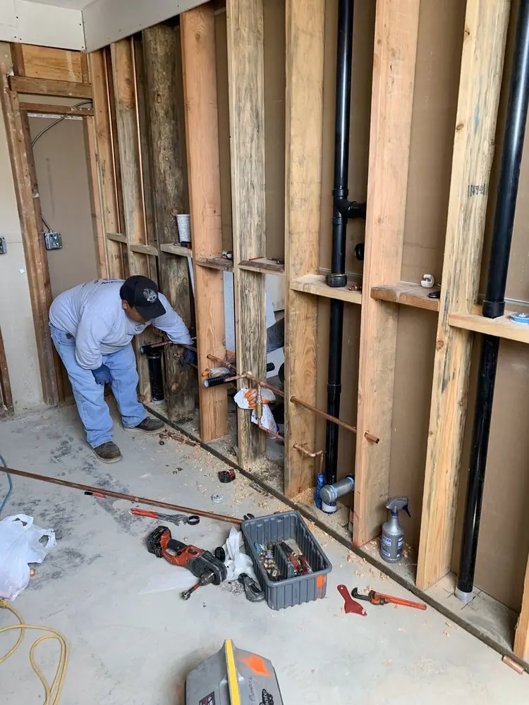 Commercial rough-in plumbing for Gas Line Repair in Park View